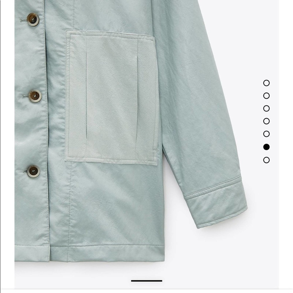 NWT Zara Barn Jacket Tonal Pockets #0069 - Picture 7 of 14